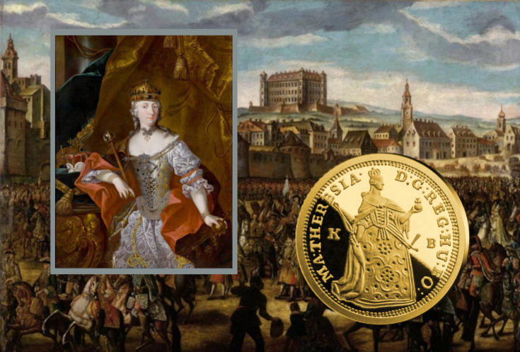 Dukát Márie Terézie z roku 1741: najtvrdšia mena strednej Európy z Kremnice