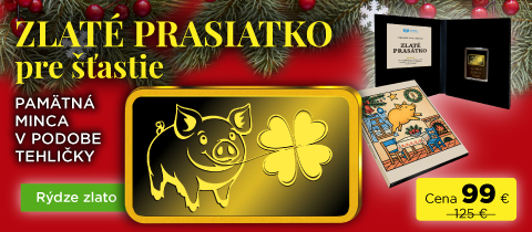Zlaté prasiatko pre šťastie