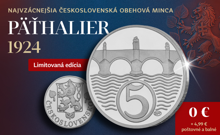 Najvzácnejšia československá obehová minca – Päťhalier 1924