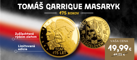 TGM 175 rokov – výročná razba