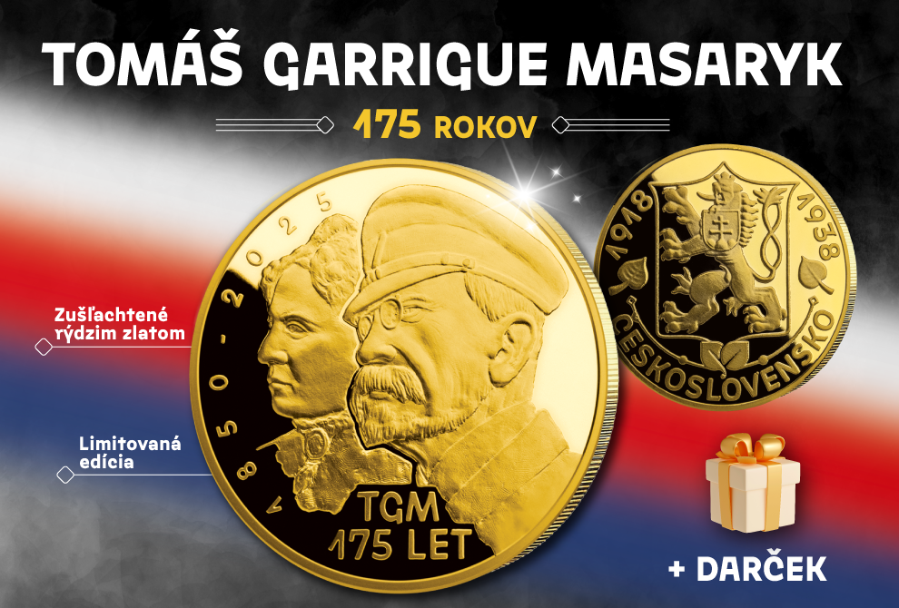 7077 - SPRBM7 – TGM 175 rokov + album + darček