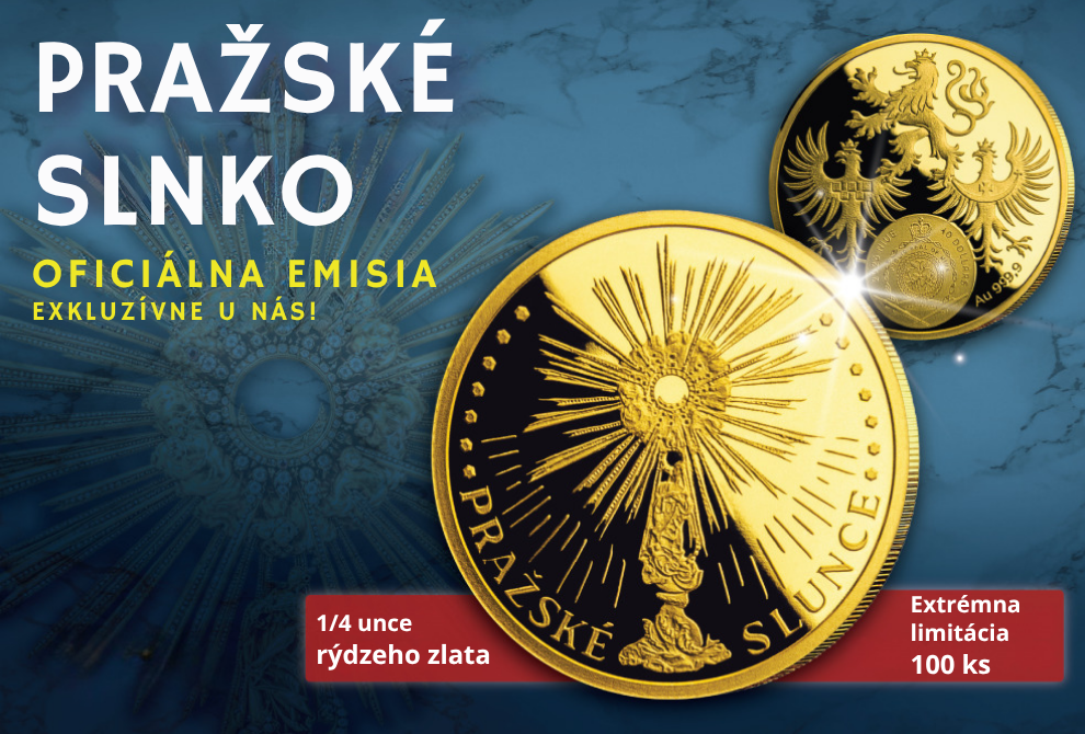 SM1753AU SSIN, NIUE 2026 DOLLARS 10 PRAŽSKÉ SLUNCE 1/4 oz AU 999,9/1000 Proof