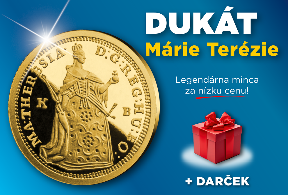 7081 Najslávnejšie mince Česka a Slovenska - Dukát Márie Terézie