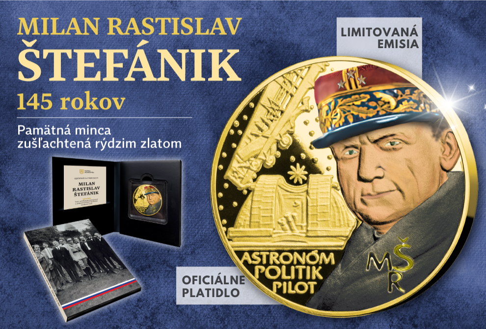 SM0780BM SSIN, NIUE 2025 DOLLAR 1 MILAN RASTISLAV ŠTEFÁNIK GLP COLOR CHINA