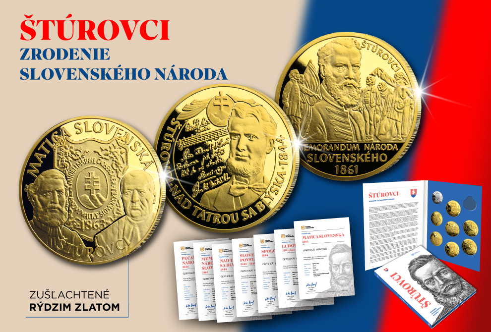 SM0738BM - SSIN, Premium pack SSTBM6 GLP - Ľ. Štúr 210 rokov