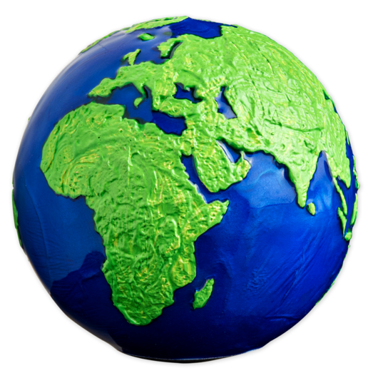 Zelená planéta Zem, strieborná minca 3 oz