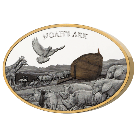 Noemova Archa strieborná minca 3 oz Proof