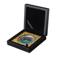 Zlatá horúčka na Klondiku - 125. výročie - strieborná minca 50 g Proof