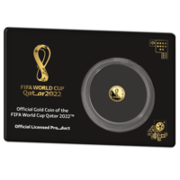 Fifa World Cup 2022 - Katar, zlatá minca 0,5 g