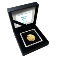 August 1968 - zlatá pamätná razba - 1/10 oz, Proof