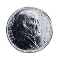 T. G. Masaryk - výročná sada originálnych historických mincí
