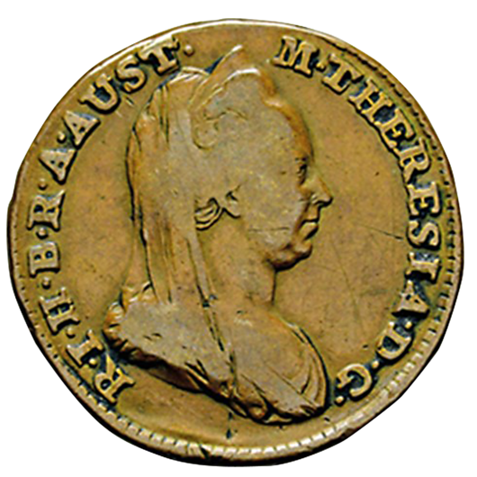 Exkluzívna sada originálnych historických mincí Márie Terézie