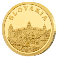 Bratislavský hrad v rýdzom zlate