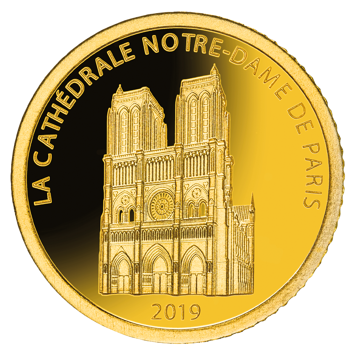 Notre-Dame de Paris - zlatá minca, Proof | Moja mincovňa SK Notre-Dame de Paris - zlatá minca, Proof | Moja mincovňa SK