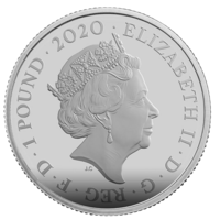 Elton John strieborná minca 1/2 oz proof