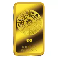 Znamenie Ryby 2025 pamätná tehlička z rýdzeho zlata Proof