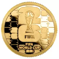 FIFA World Cup 2026™ - oficiálna minca z rýdzeho zlata
