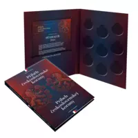 5halier 1924 - výročná razba zušľachtená rýdzim zlatom + certifikát, album, darček