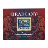 5halier 1924 - výročná razba zušľachtená rýdzim zlatom + certifikát, album, darček