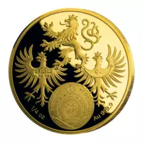 Relikviár svätého Maura – pamätná minca z 1/4 oz rýdzeho zlata