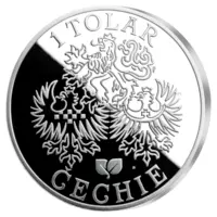 Cisárovná Mária Terézia, strieborná pamätná razba, Proof