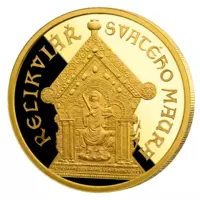 Relikviár svätého Maura - prestížna minca z rýdzeho zlata
