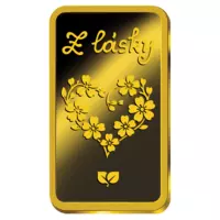 Z lásky – pamätná minca v podobe tehličky z rýdzeho zlata