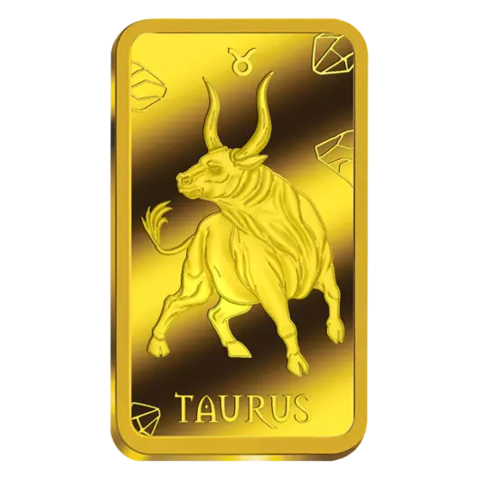 Znamenie Býk 2026 darčeková tehlička z rýdzeho zlata Proof