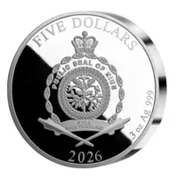 Palladium země české - exkluzívna strieborná razba s vysokým reliéfom, 3 oz