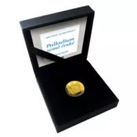 Palladium země české - pamätná minca z rýdzeho zlata