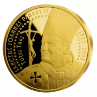 Svätý Ján Pavol II. - pamätná minca z 1,2 g rýdzeho zlata