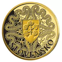 Ľudovít Štúr, otec slovenského národa - pamätná razba zušľachtená rýdzim zlatom